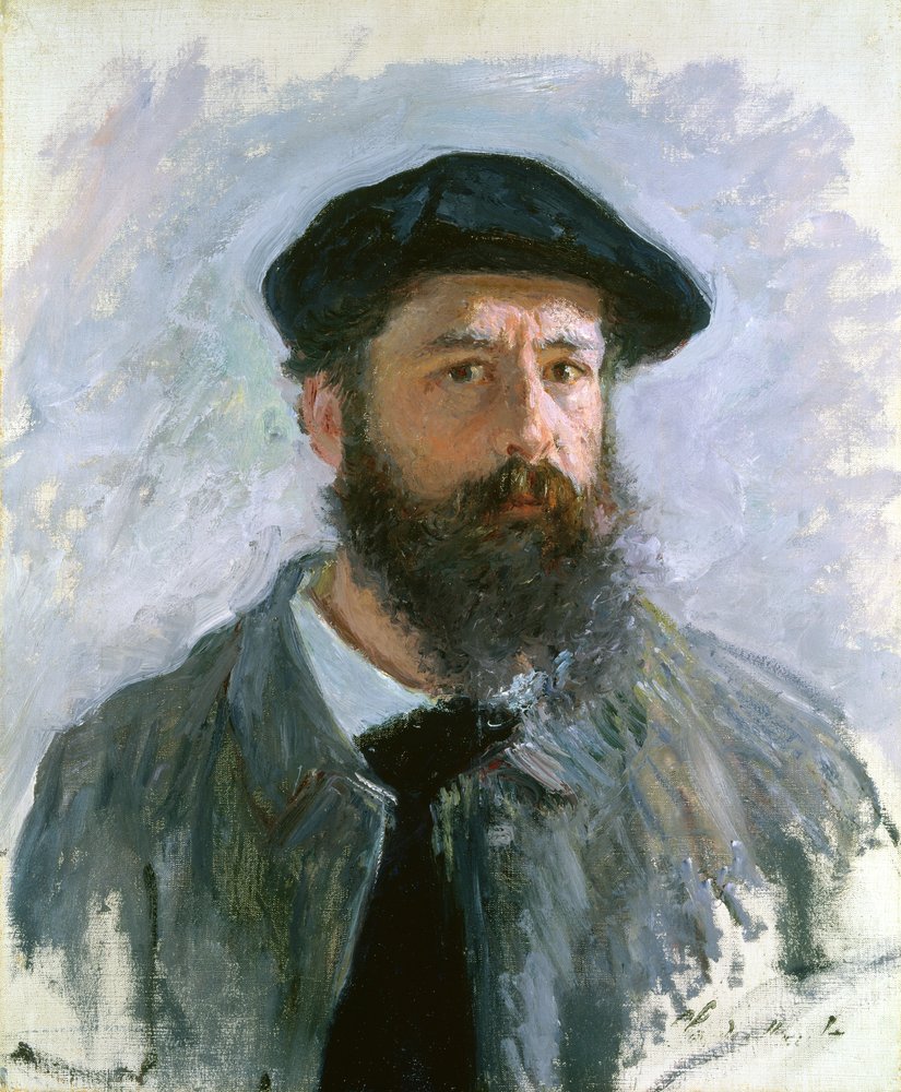 ベレー帽の自画像、1886